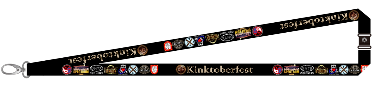 Kinktoberfest 2025, Lanyard, Albuquerque, NM