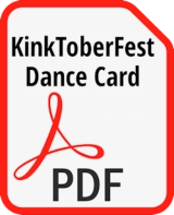 Kinktoberfest 2025 - Dance Card PDF