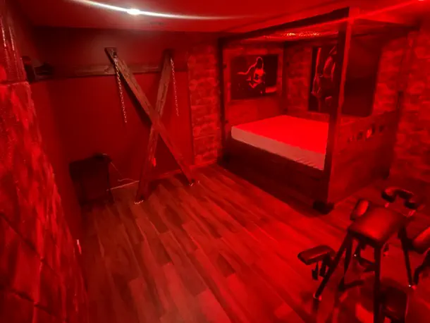 Stockade Bed Room, Purgatory Dungeon, Kinkotberfest 2025